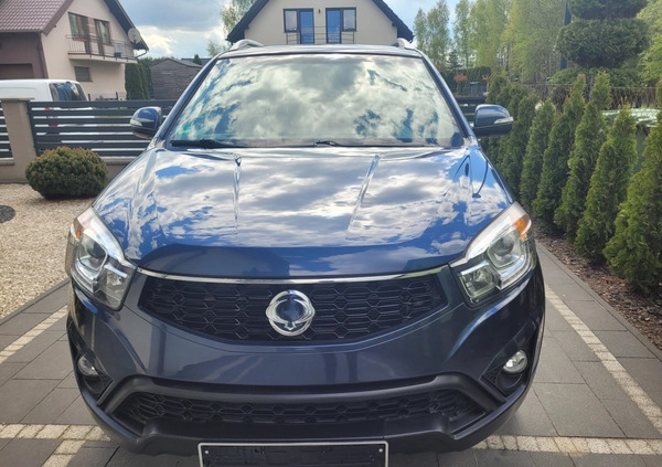 SsangYong Korando cena 33999 przebieg: 82699, rok produkcji 2014 z Skarszewy małe 79